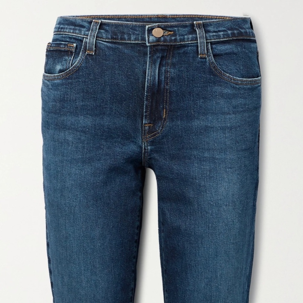 J Brand Adele Mid-rise Straight Jeans